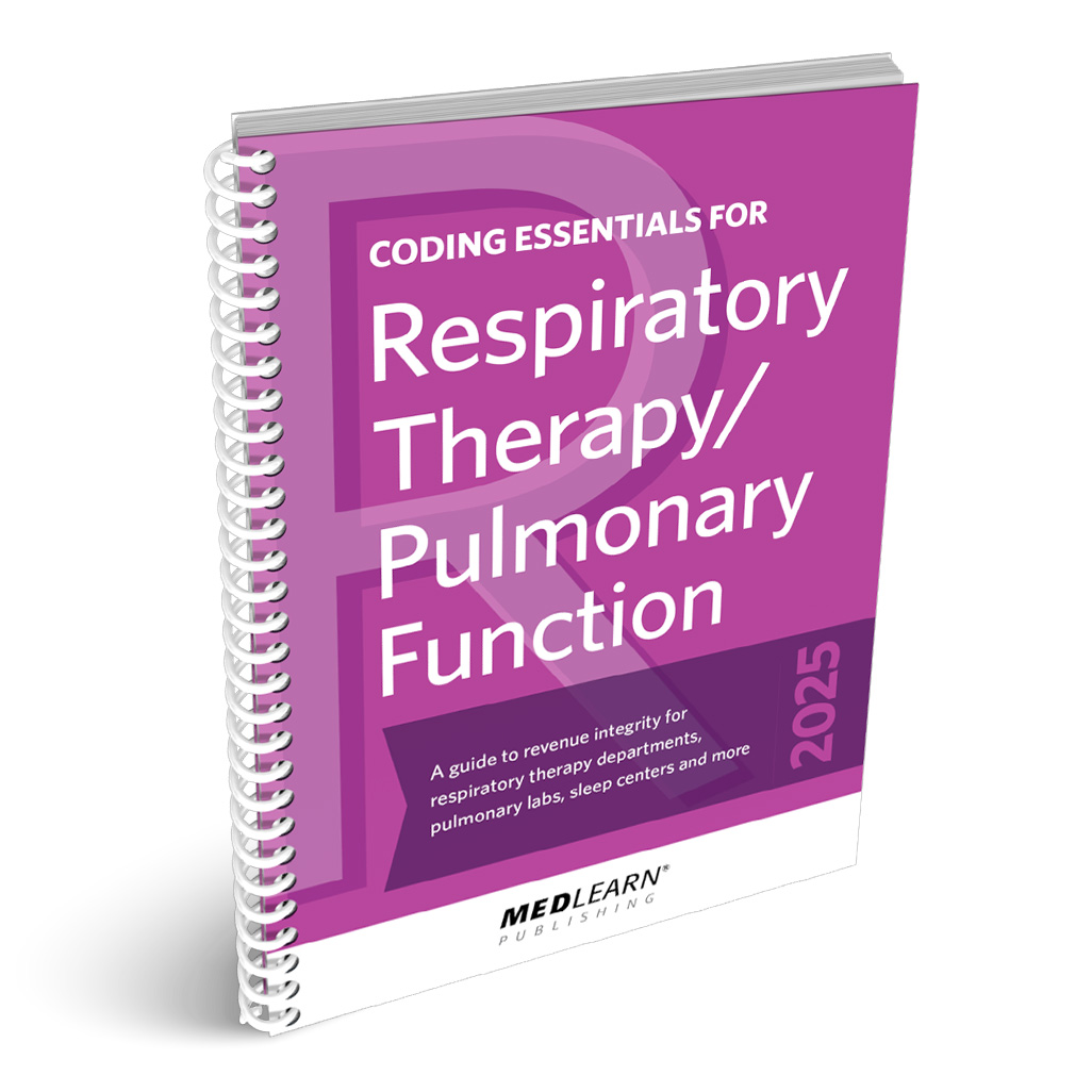 2025 Coding Essentials for Respiratory Therapy/Pulmonary Function